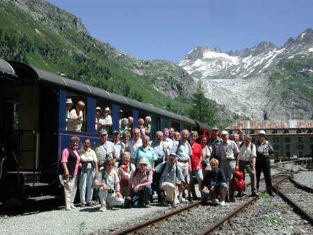 VDI Reise 2003 - Gletsch -  Kanton Wallis
